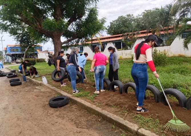 Estudiantes del IMPM Barinas presentaron su PEC sobre recuperación de áreas verdes